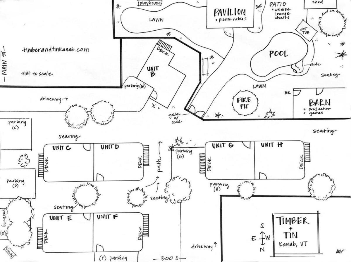 Timber & Tin G 2Bed 2Bath W Pool & Rooftop Deck كاناب المظهر الخارجي الصورة